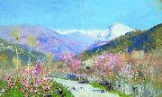 Isaac Levitan Spring in Italy Germany oil painting artist